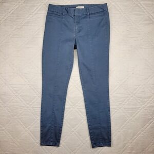 LOFT blue‎ chino pants size 4
